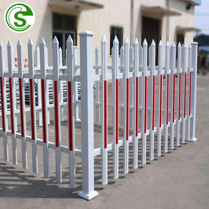 Factory Light Weight Small Plastic Picket Fencing Panels for Garden