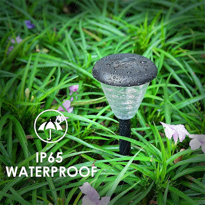 Quality Outdoor Lighting RGB 1.5W Colorful Ground Plug Light Park Pathy Yard Lawn Lamp LED Decoration Waterproof Lanscape Solar Garden Lights