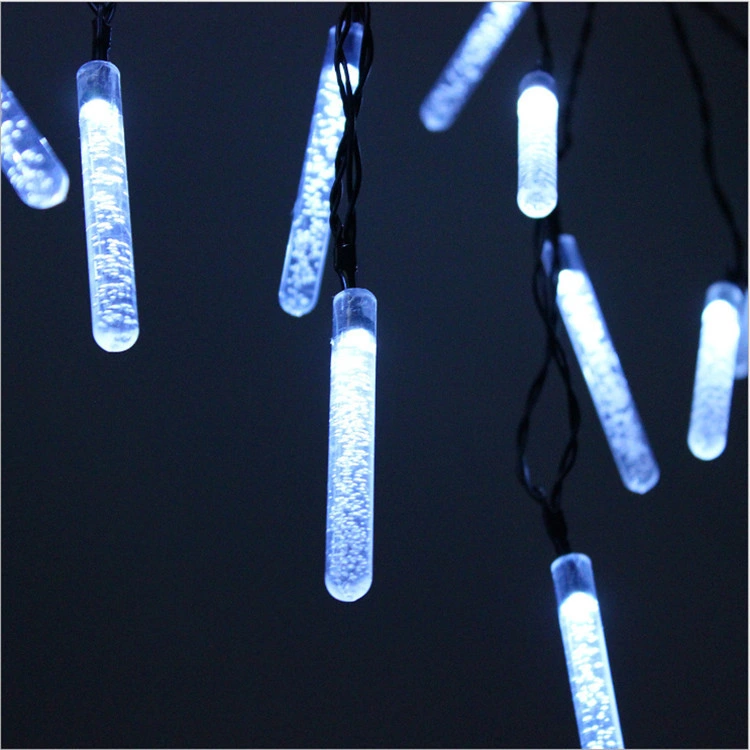 Christmas LED Light Ice Piton Outdoor Holiday Lighting Solar String Lights