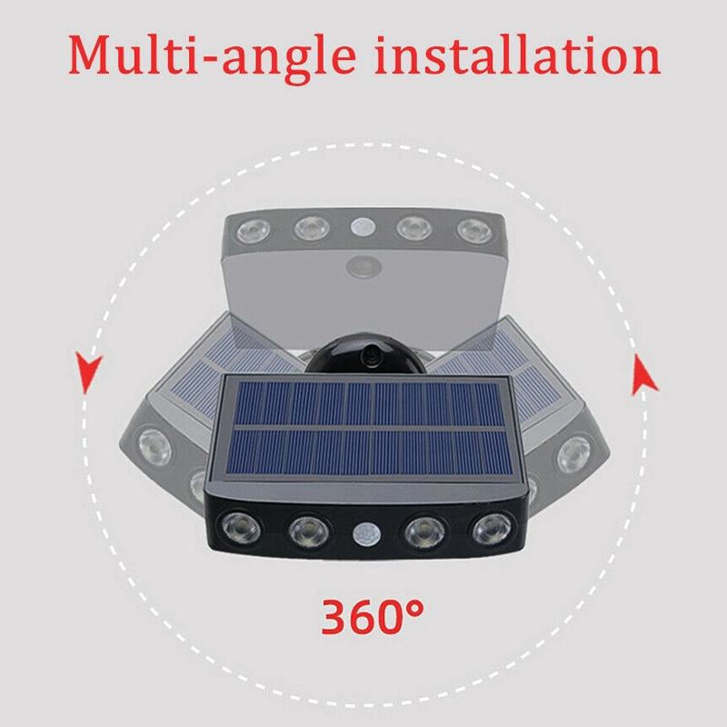 Powerful Solar Light Outdoor Motion Sensor Waterproof Garden LED Solar Lamp Spotlights for Garden Path Street LED Wall Light