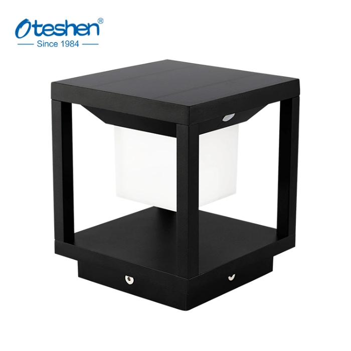 Best Selling Sensor Motion Garden 3W Waterproof IP65 Square Solar Fence Post Light