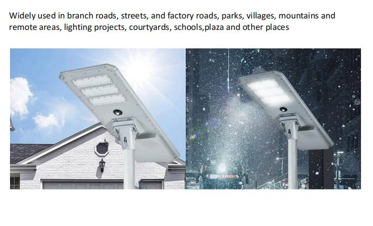 210lm/W 120W String Lights Waterproof Solar Street Light 6500K LED Parking Lot Light Solar Powered Security Flood Lights with Motion Sensor
