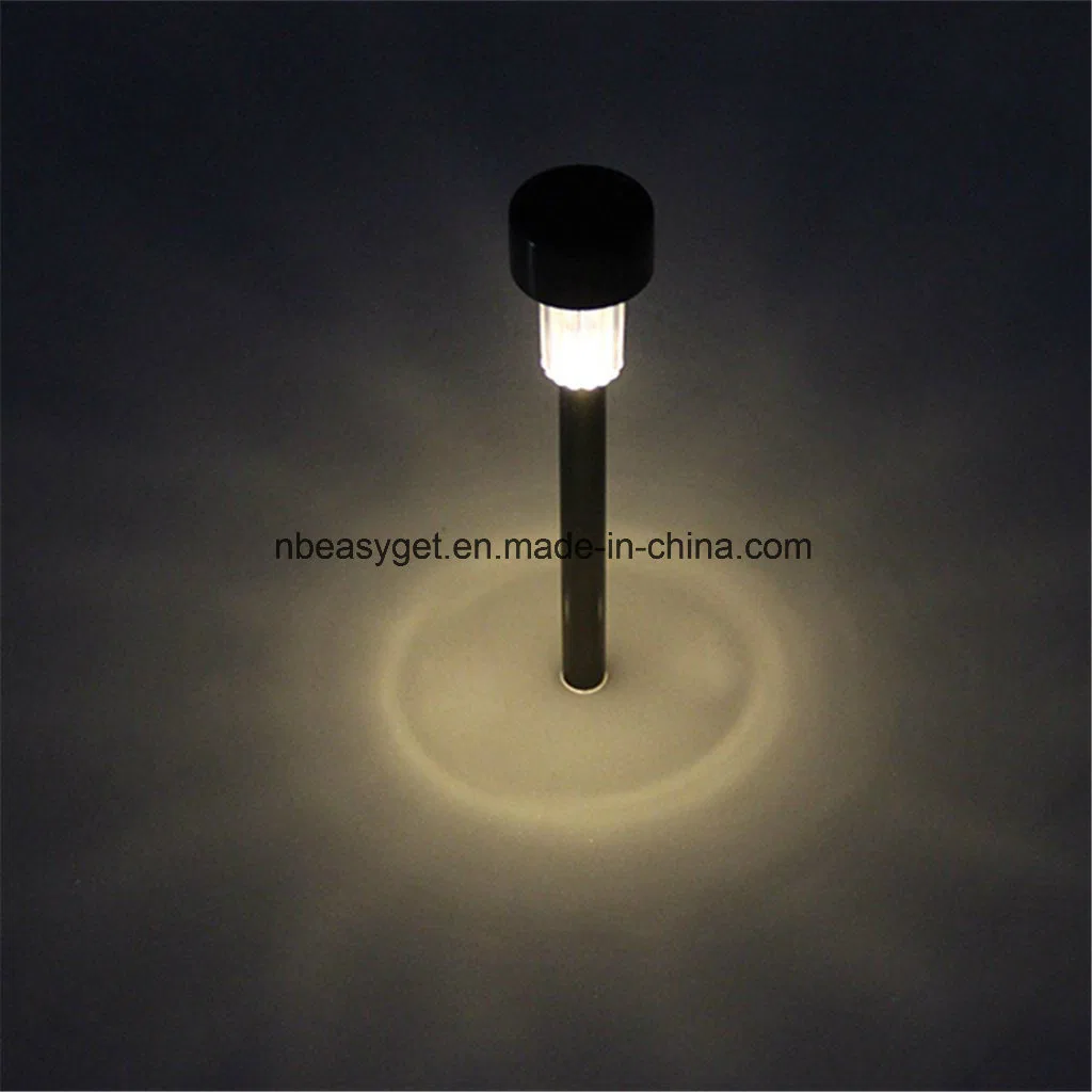 Solar LED Pathway Lights Stainless Steel Solar Stake Lights Waterproof for Outdoor Garden Lawn Patio Landscape Path Driveway Decoration Lighting Esg10091
