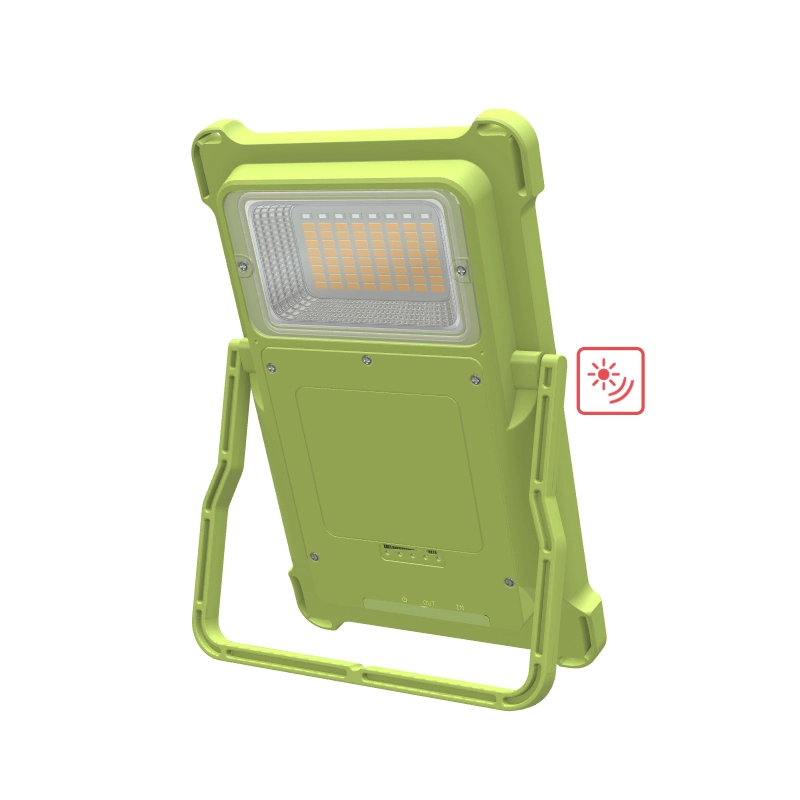 Outdoor Used Dimming Color LED Solar Pack Lamp Camping Light