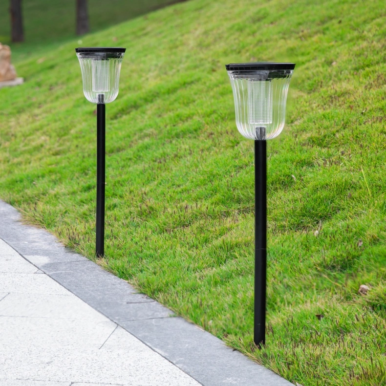 Outdoor Landscape LED Garden Lamp Waterproof Lawn Ground Inserted Courtyard Solar Lights