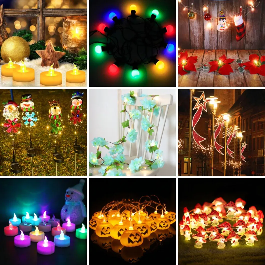 China Wholesale Price Christmas String Lights White Solar Christmas String Light Solar Wind Outdoor Lighting Solar Powered Outdoor Lighting Decoration Light