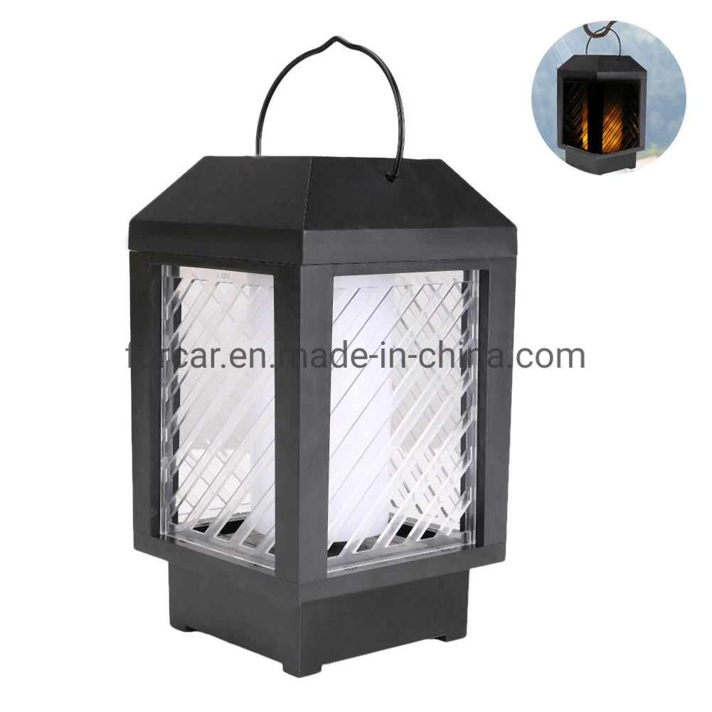 Outdoor Decorative Lighting Solar Hanging Waterproof Solar Lantern for Patio Yard Garden Pathway Decoration Warm Garden Camping Light