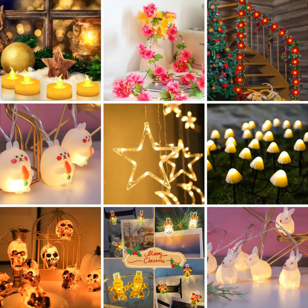 China Wholesale Price Christmas String Lights White Solar Christmas String Light Solar Wind Outdoor Lighting Solar Powered Outdoor Lighting Decoration Light