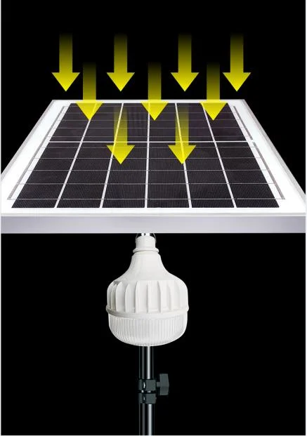 Outdoor Multi-Functional Bracket Type Solar Light Bulb