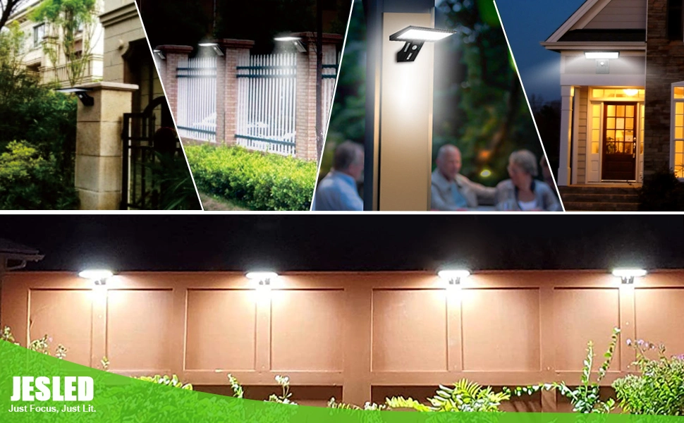 Wholesale Remote Control 3CCT Motion Sensor LED Solar Light Outdoor Solar Lamp for Garden Garage Patio