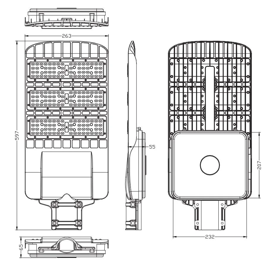 High Quality 25 Watts LED Solar Panel Flood Street Lights Outdoor Sensor Solar Light for Home