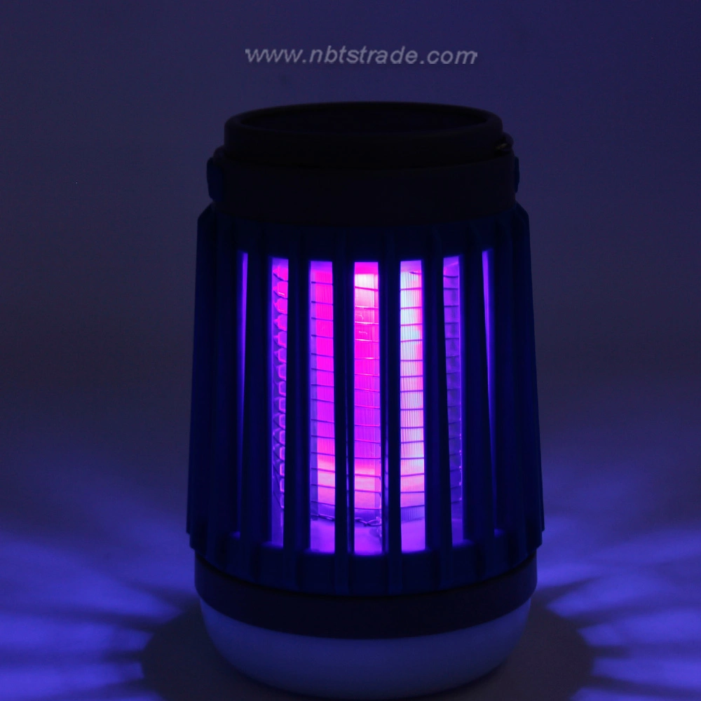 Solar Powered Bug Zapper Outdoor Camping Lantern