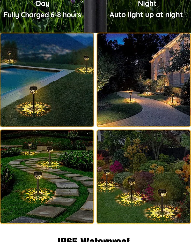 Solar LED Torch Light IP65 Waterproof Outdoor Solar Flame Light Garden Decoration Landscape Lawn Lamp Path Lighting