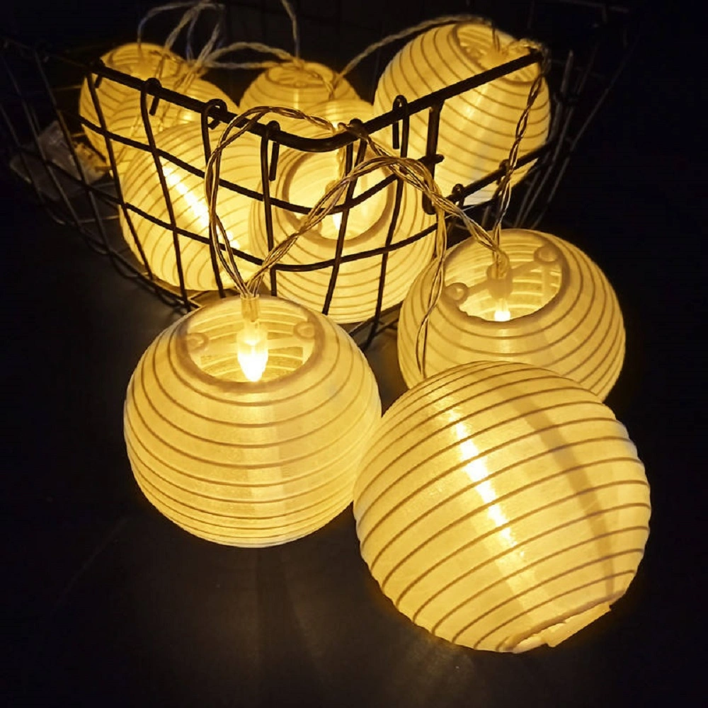 Solar Lantern String Lights Outdoor Waterproof Garden Party Decor LED String Lights