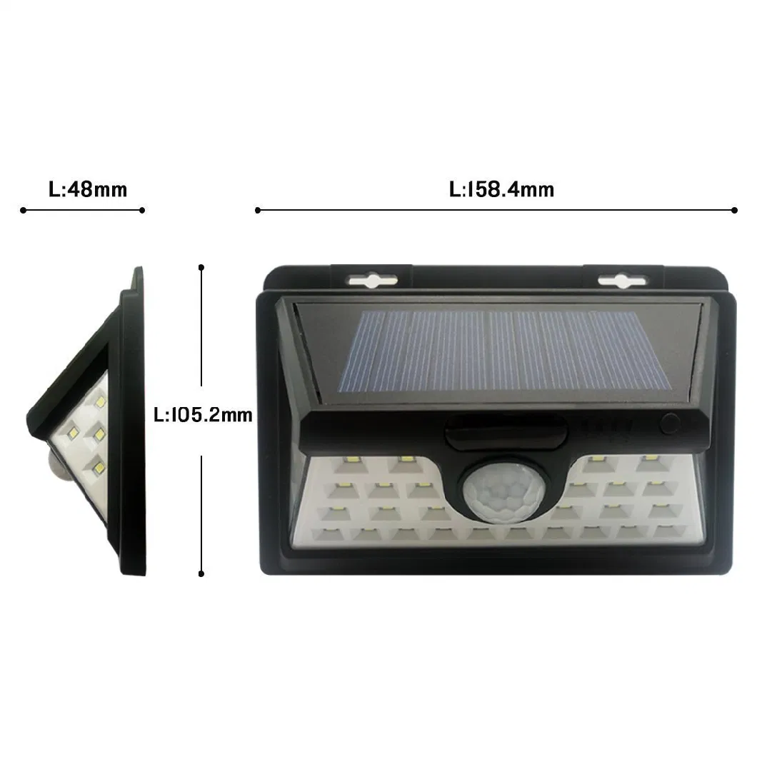 Amazon Hot Solar Garden Motion Sensor Security Lights (RS-2034)
