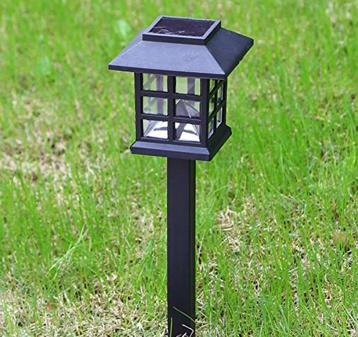 Goldmore11 LED Solar Pathway Lights Waterproof Outdoor Solar Lights for Garden/Landscape/Path/Yard/Patio/Driveway/Walkway