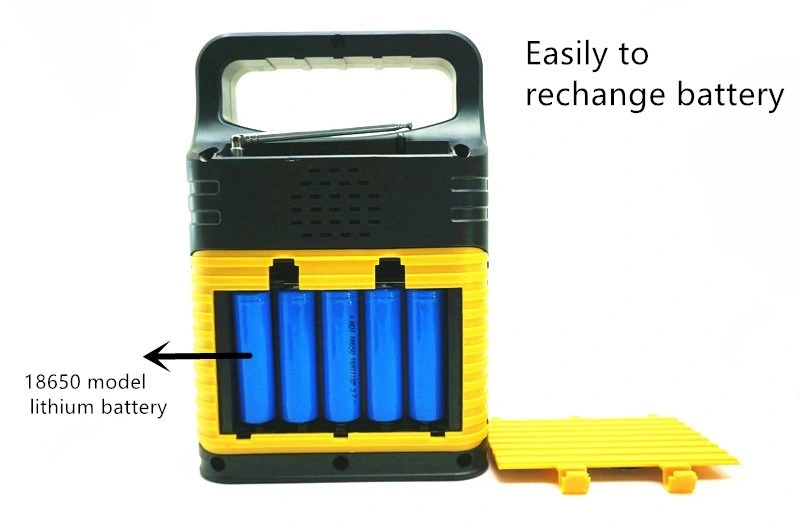USB Rechargeable COB Work Torch Flood Lamp Solar Camping LED Inspection Light