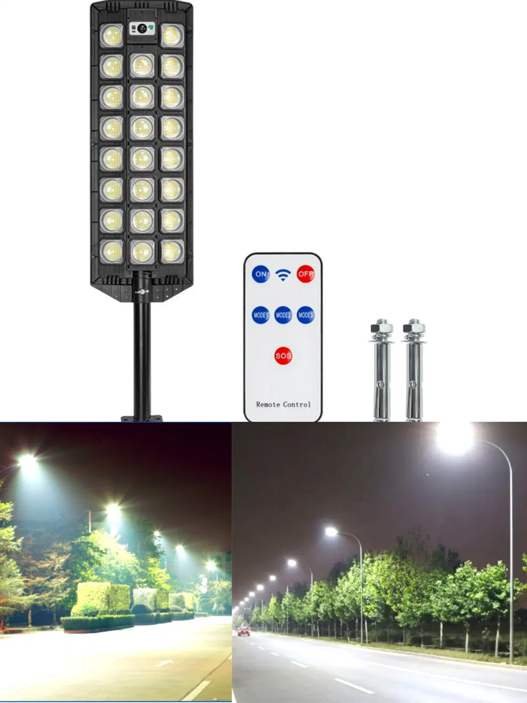 Factory Price Outside Solar Lighting Waterproof Pool Lantern LED Solar Street Light