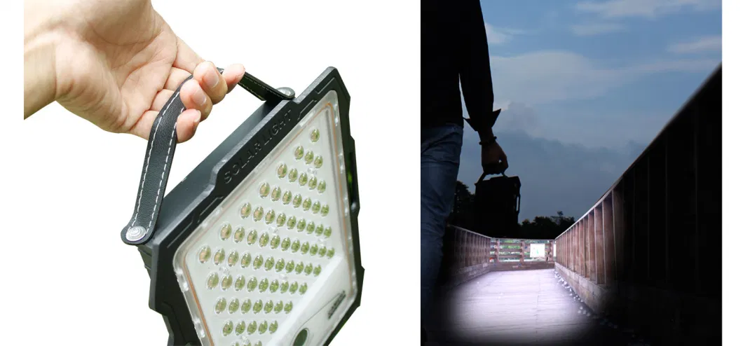 Hyundai Factory / Wholesale Outdoor Monitoring IP65 100W-600W Energy Saving LED Solar Camping Lights