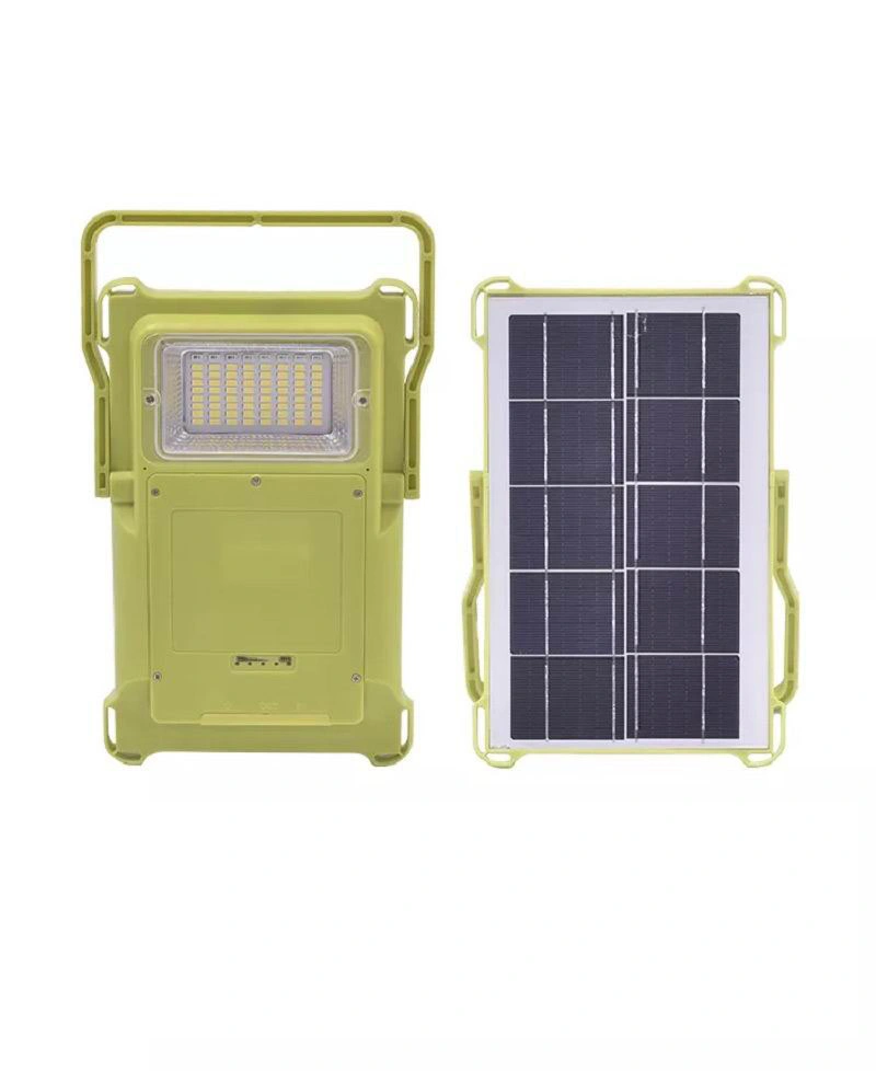 Outdoor Used Dimming Color LED Solar Pack Lamp Camping Light