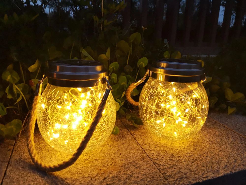 Solar Garden String Light for Holiday Lighting Outdoor Waterproof Christmas Decoration Tree