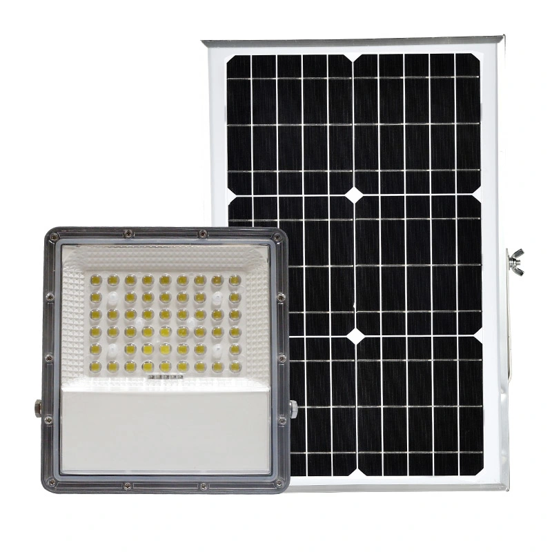 5000lm Metal Reflector Lamps SMD Chips LED Solar Garden Spotlights