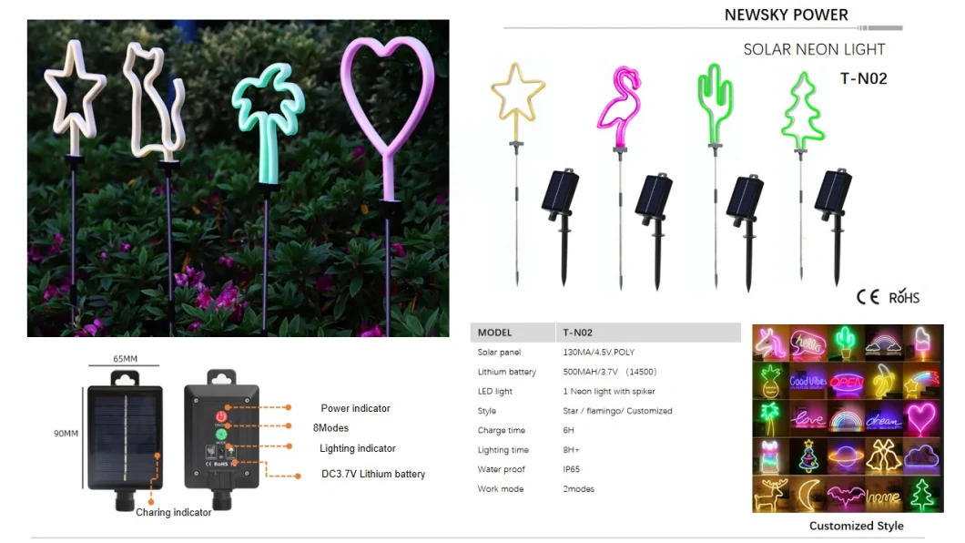 Garden Landscape Decoration Lighting Auto LED Solar Flickering Flame Torch Lights Outdoor