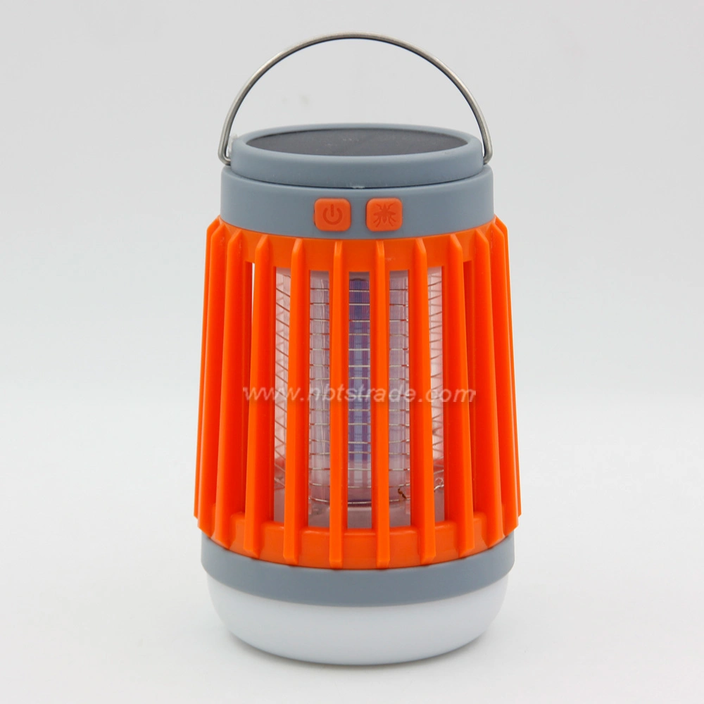 Solar Powered Bug Zapper Outdoor Camping Lantern