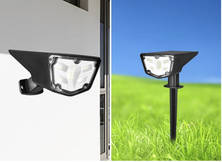 Solar Landscape Spotlights Outdoor Solar Powered Wall Lights