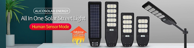 Alicosolar Supplier Factory Direct IP65 67 15-500W Solar LED Street Lighting System Price