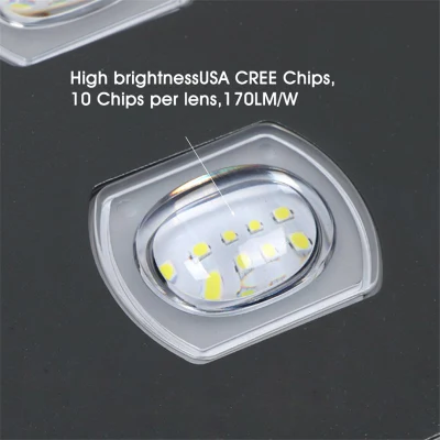 Lampada solare a LED di alta qualità da 60 W per la strada Luce LED per esterni