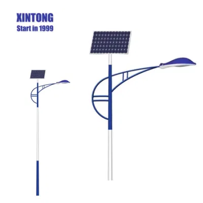 Ventola impermeabile per esterni ISO9001 IP67 30 W 60 W HPS ad alta luminosità Alloggiamento luce ibrida a risparmio energetico per la strada della turbina eolica solare LED Pressofusione di alluminio con asta