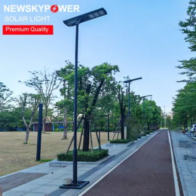  Contenitore in alluminio pressofuso ultraluminoso SMD integrato da 300 W Street Solar Luce esterna