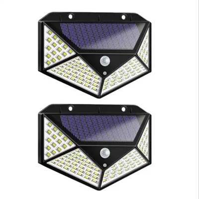  PIR Sensor Motion Induction lampada solare impermeabile per illuminazione da giardino domestica Lampada da parete per cortile esterno