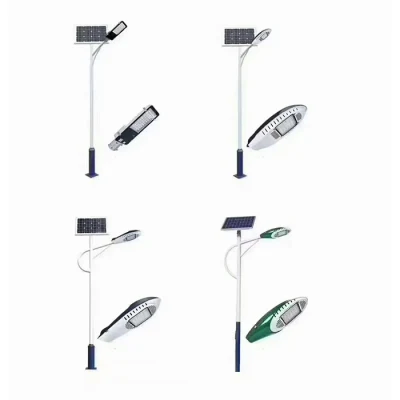 Prezzi di Solar Street Lights 30W 40W 50W 60W 80W Luce solare a LED per strada con sensore di movimento