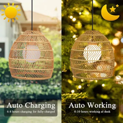 Lampadario a braccio delle Lanterne a luce solare per il patio del portico Gazebo