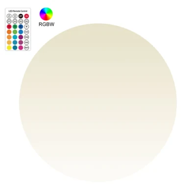 Telecomando impermeabile IP68 da 14&quot; RGB LED a luce solare flottante Luci a sfera per giardino decorazione a pollo