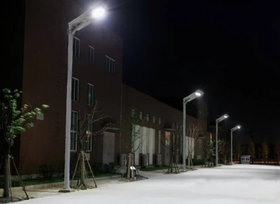 6m7m8m9m10m Street Pole da giardino da esterno parete a pannello solare movimento alimentato Sensore Via ricaricabile telecomando di sicurezza lampada LED di alimentazione solare Leggero