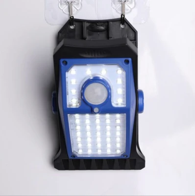 45LED solari da giardino da esterno clip sensore di movimento luci 3 Modalità IP65 luce di sicurezza wireless impermeabile per parete con ponte di recinzione