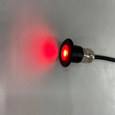 Luce a LED rotonda da 12 V per esterno per imbarcazioni RV Parete del pavimento