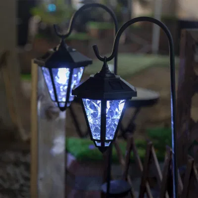 Solare Giardino luci solare Lanterne alimentato a energia solare Cina fabbrica testa esagonale Per esterni
