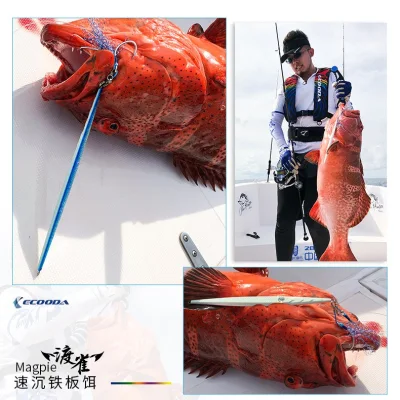 Pesca di mare Bait di metallo velocità affondare Jigging Bait