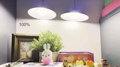 Lampada a sospensione solare impermeabile IP65, doppia testa, per esterni, con lampo per interni Cavo per Garden Yard