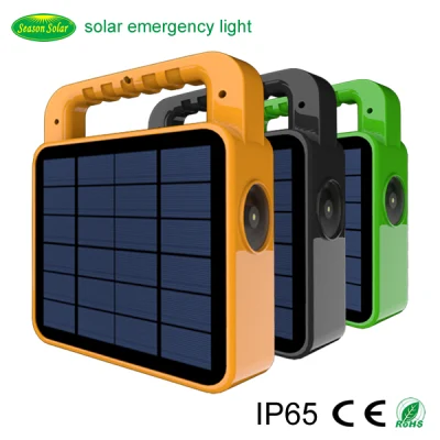 Nuova lampada di emergenza portatile per esterni/interni con aggancio USB ricaricabile Lanterna solare a LED per illuminazione da campeggio