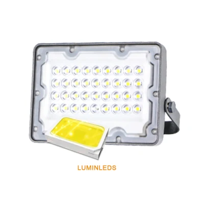 Magazzino da giardino da 20 W, piccolo design, bianco caldo, ricaricabile per esterni Proiettore solare