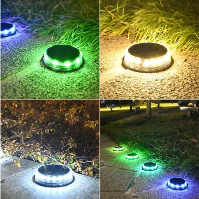 Lampada a LED Holiday Light pannello solare illuminazione esterna Street Deck Lampada per sottoterra