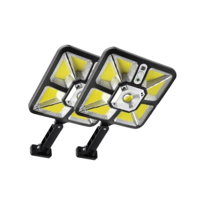 Lampada da parete per esterni a luce solare stradale impermeabile 3 modalità PIR Sensore di movimento patio giardino portico Garage illuminazione di sicurezza