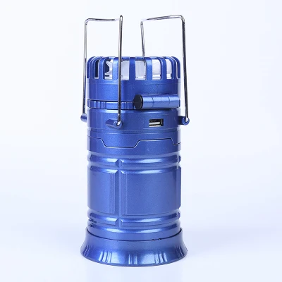  Lampada LED portatile solare ricaricabile lampada da campeggio Lanterna LED