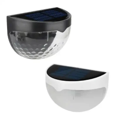 Illuminazione pannello solare Poly LED parete decorativa scala orizzontale per esterni Spia di emergenza