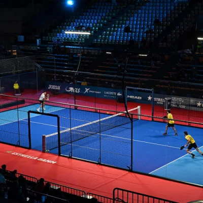 Recinzione portabile di produzione di rete sportiva per il passo di calcio Cina Phillips LED chip LED Light Tennis Padel Court